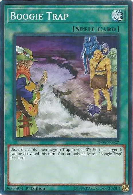 Piège Boogie — Structure Deck: Lair of Darkness — Yu-Gi-Oh!