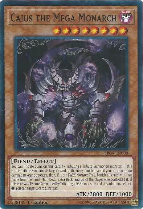 Caius le Méga Monarque — Structure Deck: Lair of Darkness — Yu-Gi-Oh!