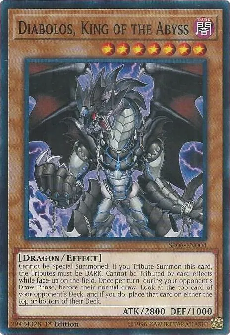 Diabolos, Roi des Abysses — Structure Deck: Lair of Darkness — Yu-Gi-Oh!