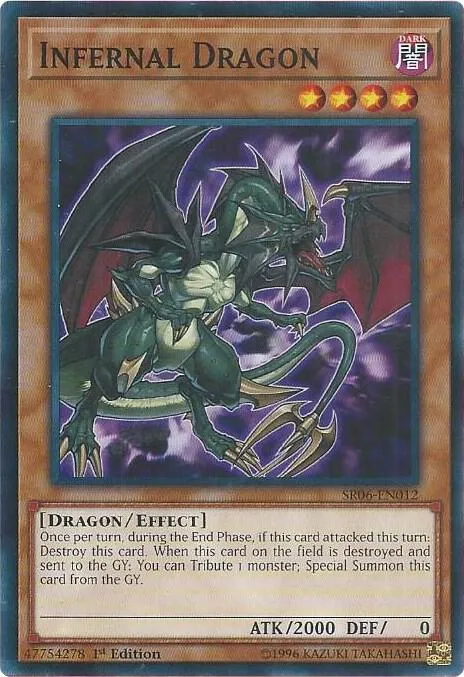 Dragon Abominable — Structure Deck: Lair of Darkness — Yu-Gi-Oh!
