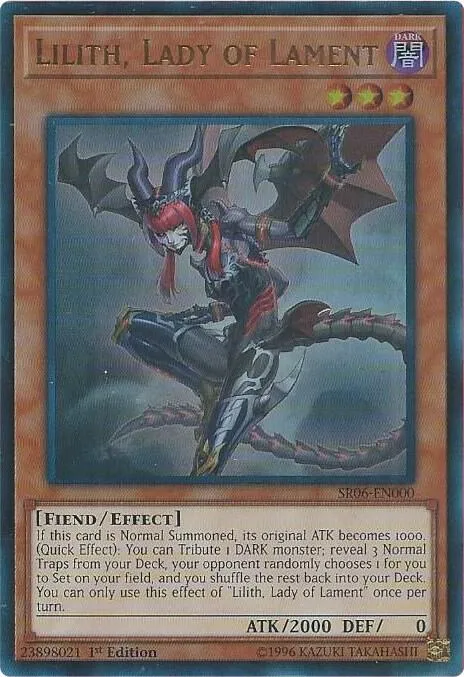Lilith, Dame de la Lamentation — Structure Deck: Lair of Darkness — Yu-Gi-Oh!