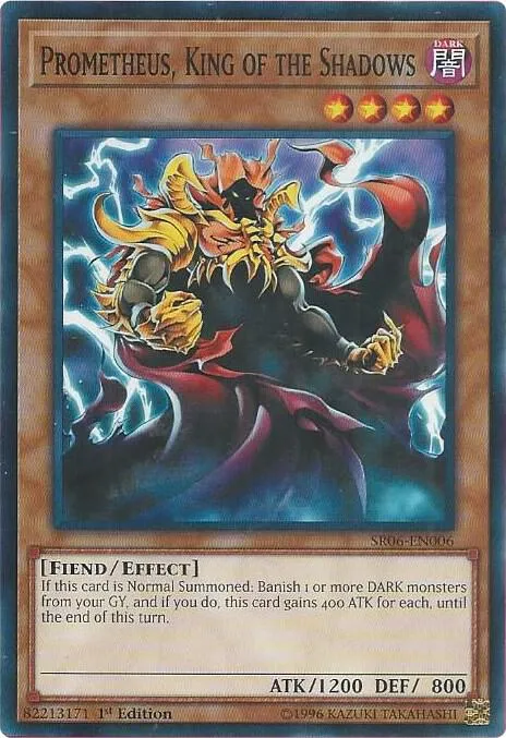 Prométhée, Roi des Ombres — Structure Deck: Lair of Darkness — Yu-Gi-Oh!