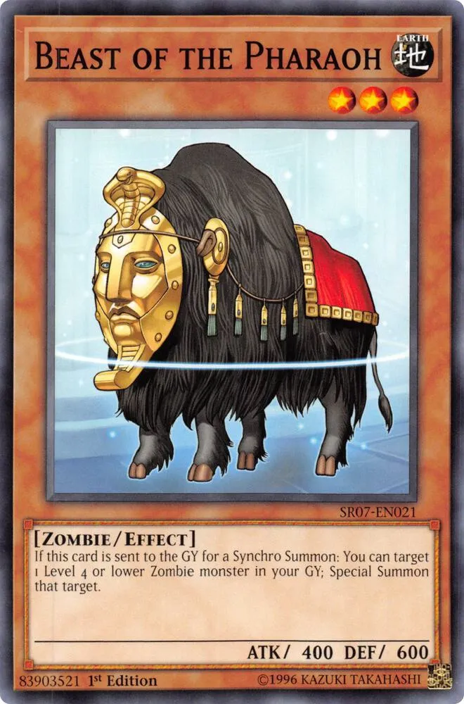 Incarnation du Pharaon — Structure Deck: Zombie Horde — Yu-Gi-Oh!