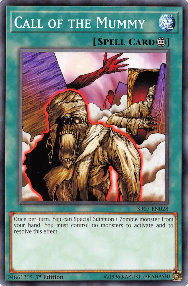 Call of the Mummy — Structure Deck: Zombie Horde — Yu-Gi-Oh!