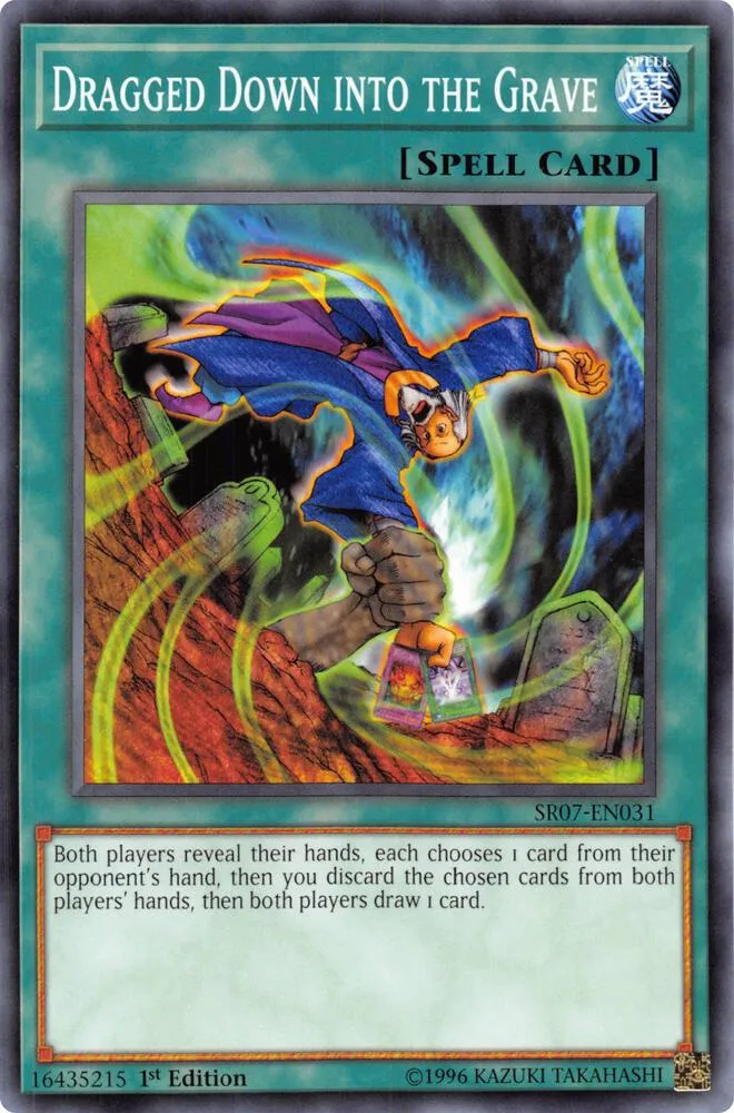 Dragged Down into the Grave — Structure Deck: Zombie Horde — Yu-Gi-Oh!
