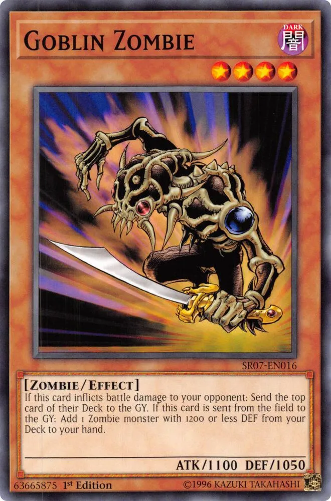Zombie Goblin — Structure Deck: Zombie Horde — Yu-Gi-Oh!