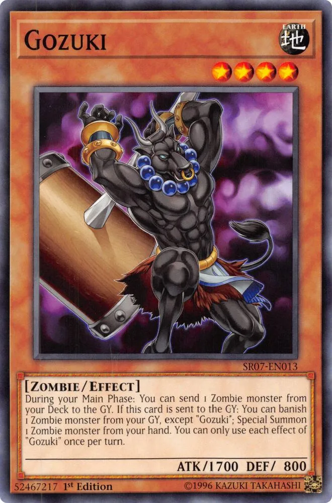 Gozuki — Structure Deck: Zombie Horde — Yu-Gi-Oh!