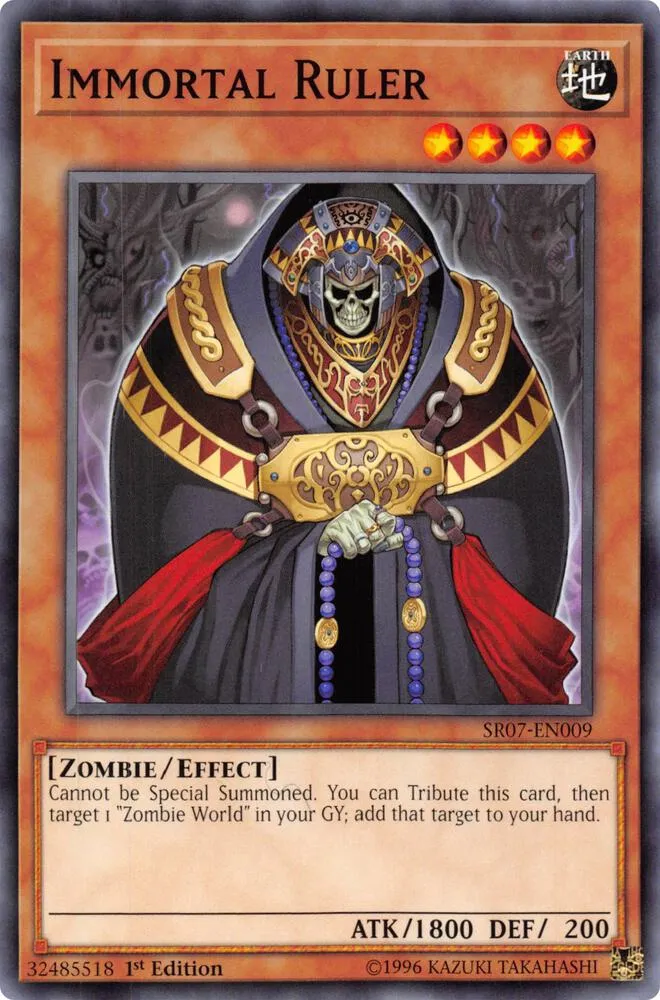 Seigneur Immortel — Structure Deck: Zombie Horde — Yu-Gi-Oh!