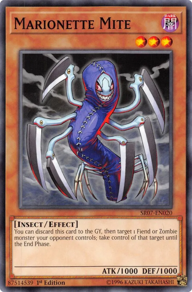 Mite Articulée — Structure Deck: Zombie Horde — Yu-Gi-Oh!