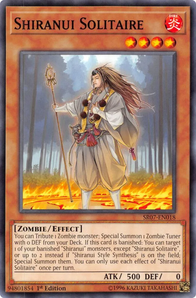 Solitaire Shiranui — Structure Deck: Zombie Horde — Yu-Gi-Oh!