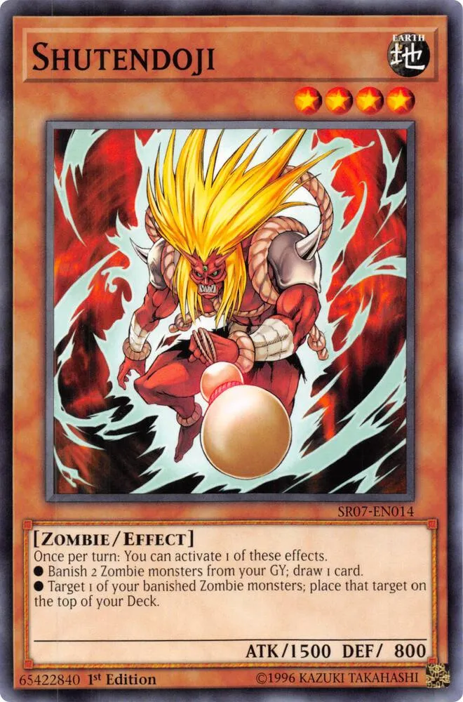 Démon Shutendoji — Structure Deck: Zombie Horde — Yu-Gi-Oh!