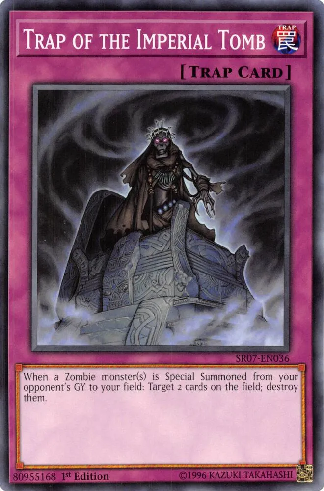 Piège du Tombeau Royal — Structure Deck: Zombie Horde — Yu-Gi-Oh!