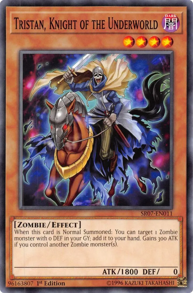 Tristan, Chevalier des Enfers — Structure Deck: Zombie Horde — Yu-Gi-Oh!