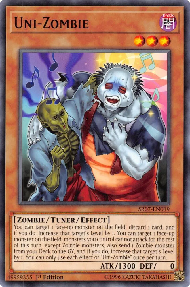 Uni-Zombie — Structure Deck: Zombie Horde — Yu-Gi-Oh!