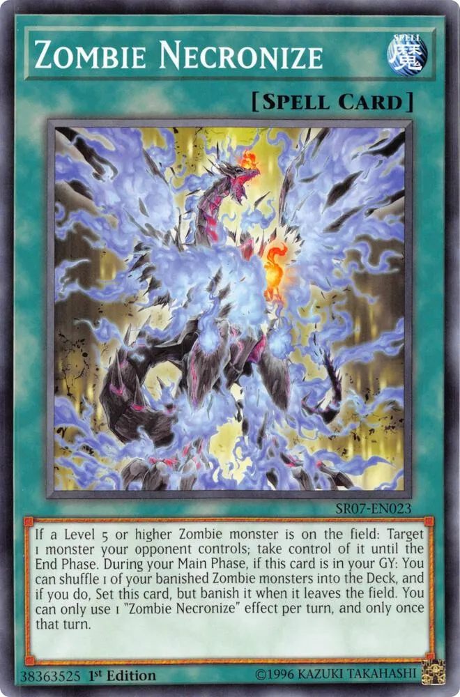 Nécronisation Zombie — Structure Deck: Zombie Horde — Yu-Gi-Oh!