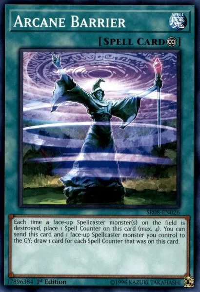 Barrière Arcane — Structure Deck: Order of the Spellcasters — Yu-Gi-Oh!