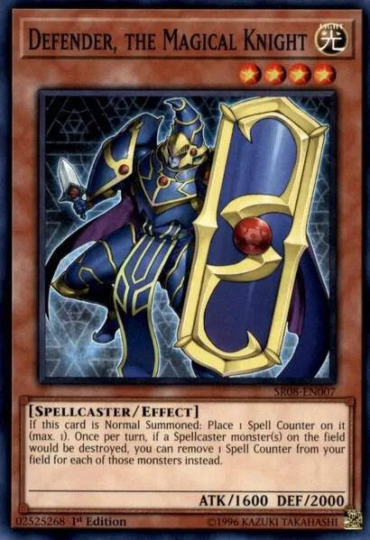 Bouclier Divin, le Chevalier Magique — Structure Deck: Order of the Spellcasters — Yu-Gi-Oh!