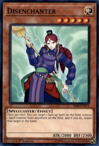 Disenchanter — Structure Deck: Order of the Spellcasters — Yu-Gi-Oh!