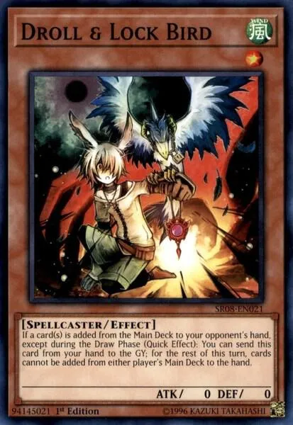 Hurluberlu et Oiseau de Verrouillage — Structure Deck: Order of the Spellcasters — Yu-Gi-Oh!