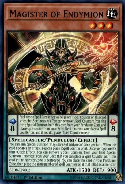 Magister d'Endymion — Structure Deck: Order of the Spellcasters — Yu-Gi-Oh!