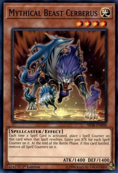 Cerbère, Bête Mythique — Structure Deck: Order of the Spellcasters — Yu-Gi-Oh!