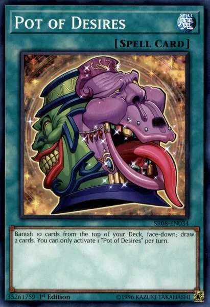 Pot des Désirs — Structure Deck: Order of the Spellcasters — Yu-Gi-Oh!