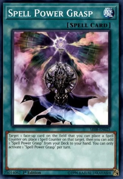 Spell Power Grasp — Structure Deck: Order of the Spellcasters — Yu-Gi-Oh!