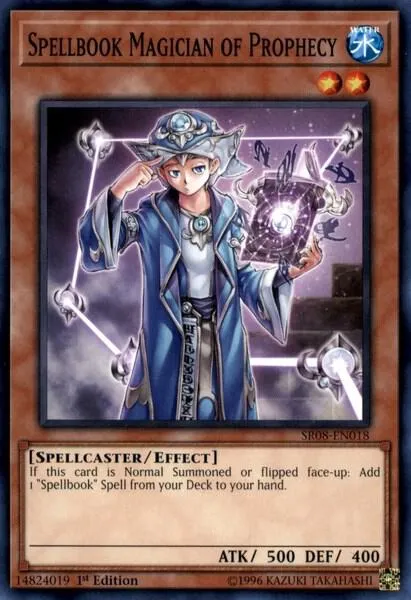 Magicien du Livre de Magie de la Prophétie — Structure Deck: Order of the Spellcasters — Yu-Gi-Oh!