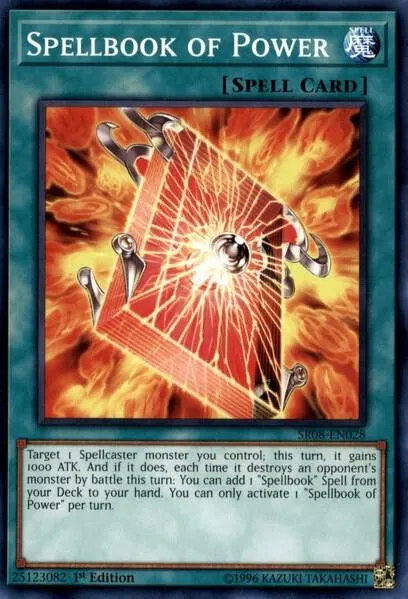 Livre de Magie de la Puissance — Structure Deck: Order of the Spellcasters — Yu-Gi-Oh!
