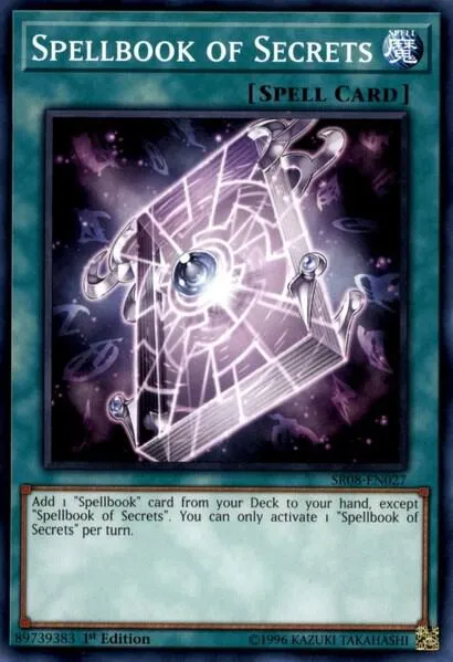 Livre de Magie des Secrets — Structure Deck: Order of the Spellcasters — Yu-Gi-Oh!