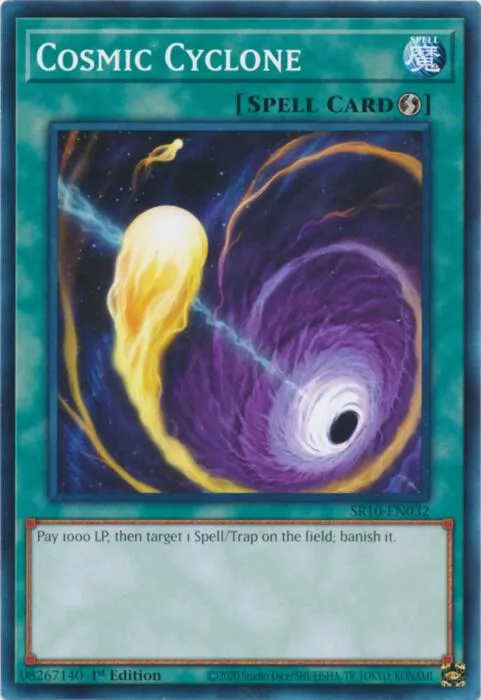 Cyclone Cosmique — Structure Deck: Mechanized Madness — Yu-Gi-Oh!