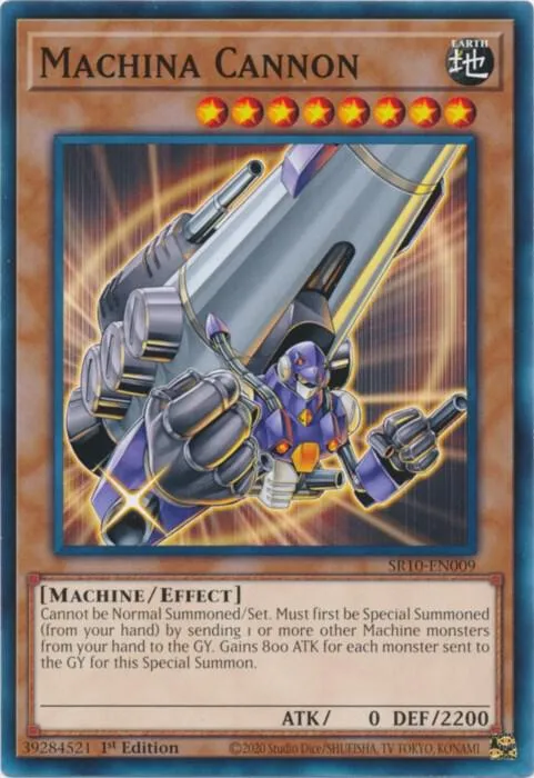 Canon Méchabot — Structure Deck: Mechanized Madness — Yu-Gi-Oh!