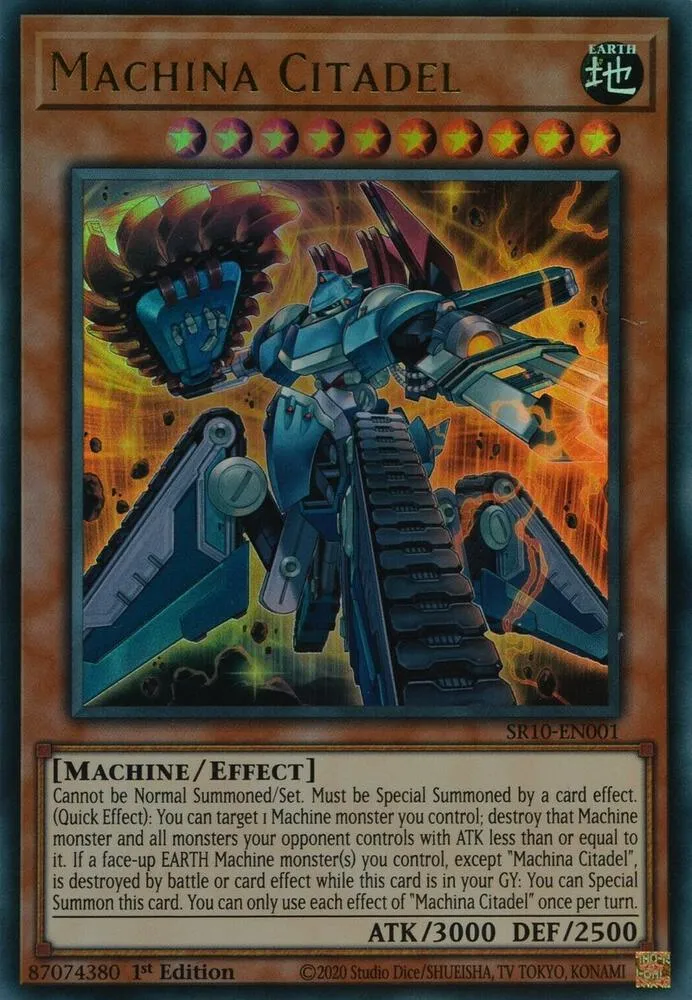 Citadelle Méchabot — Structure Deck: Mechanized Madness — Yu-Gi-Oh!
