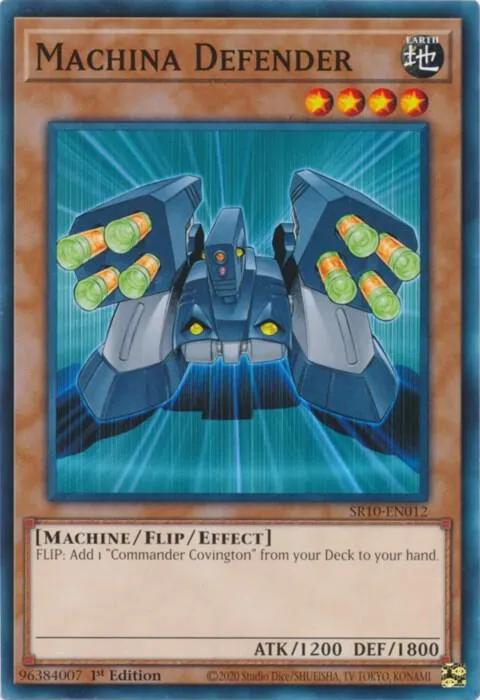 Machina Defender — Structure Deck: Mechanized Madness — Yu-Gi-Oh!