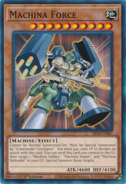 Force Méchabot — Structure Deck: Mechanized Madness — Yu-Gi-Oh!