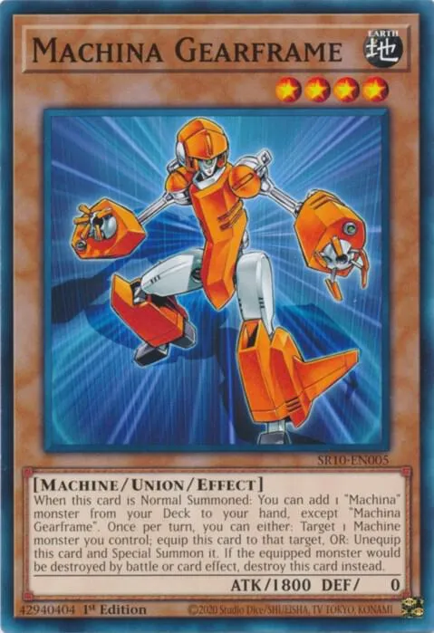 Ravitailleur Méchabot — Structure Deck: Mechanized Madness — Yu-Gi-Oh!
