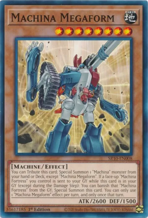 Machina Megaform — Structure Deck: Mechanized Madness — Yu-Gi-Oh!