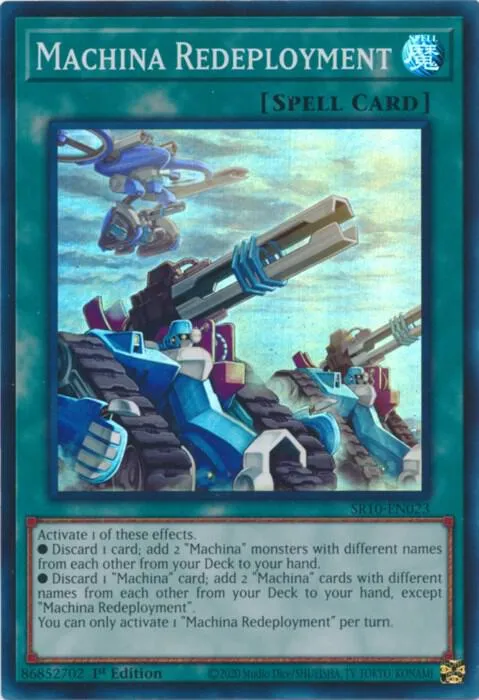 Redéploiement Méchabot — Structure Deck: Mechanized Madness — Yu-Gi-Oh!