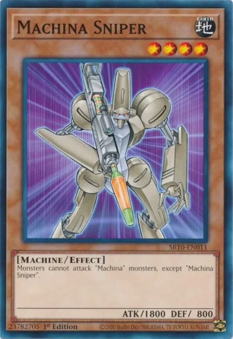Machina Sniper — Structure Deck: Mechanized Madness — Yu-Gi-Oh!