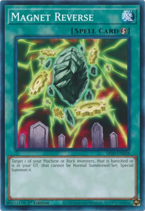 Retour Magnétique — Structure Deck: Mechanized Madness — Yu-Gi-Oh!