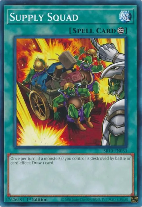 Supply Squad — Structure Deck: Mechanized Madness — Yu-Gi-Oh!
