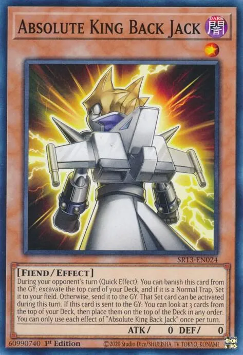 Absolute King Back Jack — Structure Deck: Dark World — Yu-Gi-Oh!