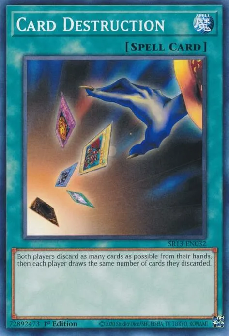 Destruction de Carte — Structure Deck: Dark World — Yu-Gi-Oh!