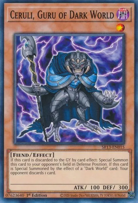 Ceruli, Guru of Dark World — Structure Deck: Dark World — Yu-Gi-Oh!