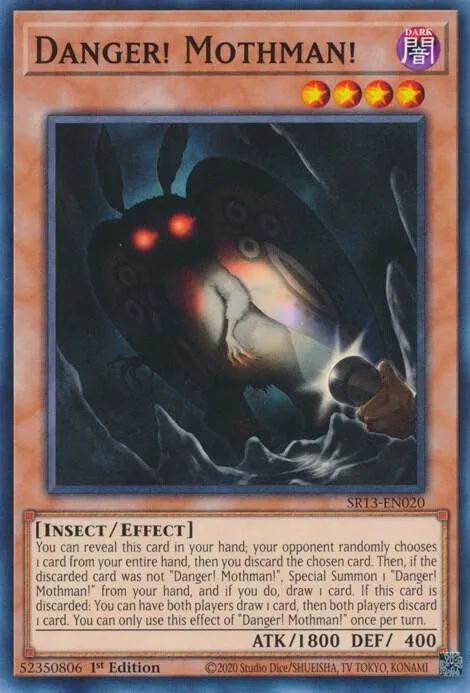 Danger! Mothman! — Structure Deck: Dark World — Yu-Gi-Oh!