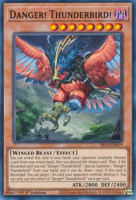 Danger ! Oiseau-Tonnerre ! — Structure Deck: Dark World — Yu-Gi-Oh!