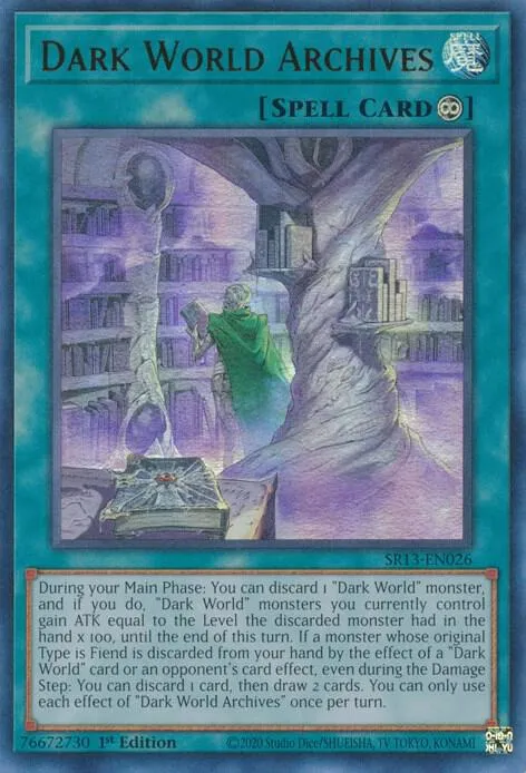 Dark World Archives — Structure Deck: Dark World — Yu-Gi-Oh!