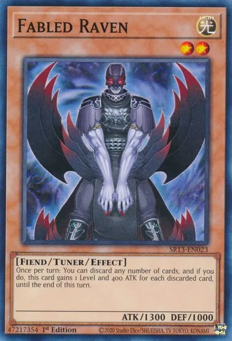 Fabled Raven — Structure Deck: Dark World — Yu-Gi-Oh!