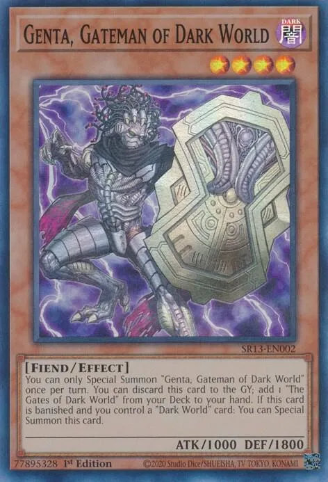 Genta, Gateman of Dark World — Structure Deck: Dark World — Yu-Gi-Oh!
