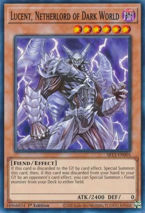 Lucent, Netherlord of Dark World — Structure Deck: Dark World — Yu-Gi-Oh!